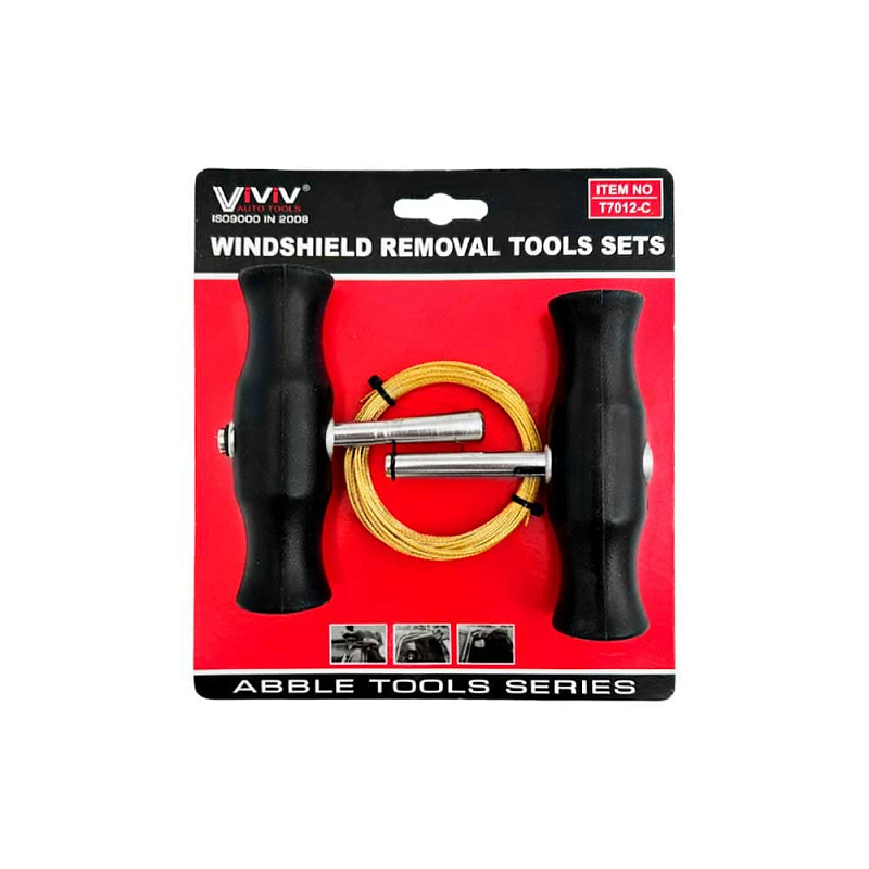 Набор приспособлений для демонтажа вклеенных автомобильных стекол Horex HZ 25.1.209SK